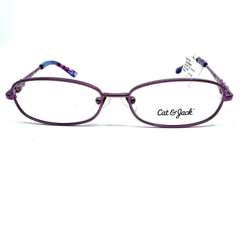 CAT & JACK CA1015 2546 Purple Girls Full Rim Eyeglasses‎ Frames 45-13-125 H10519